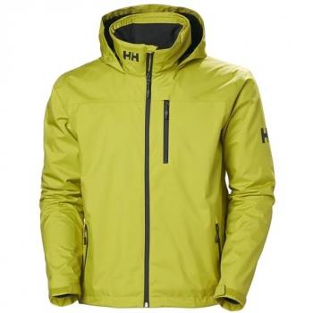 Veste Helly Hansen Crew Hooded vert fluo