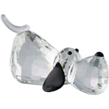 Galway Crystal Hound Dog Statue
