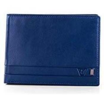 Portafoglio Blu 11.5x9cm Vera Pelle Roncato Rio