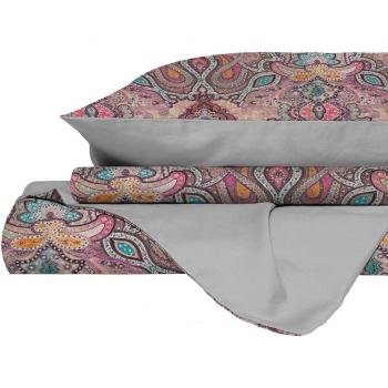 Copripiumino Matrimoniale Amanza – Design Stampato su Cotone Puro