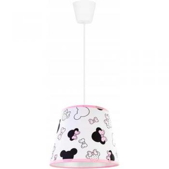 Mini Lustre Éblouissant Blanc & Rose