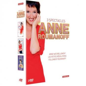 Pack Trois Spectacles Anne Roumanoff