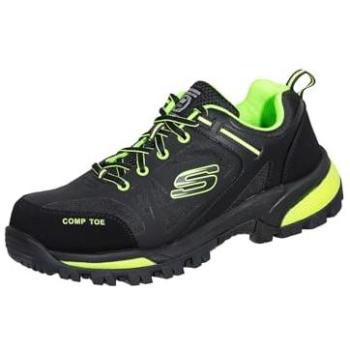 Gatlon Strigax Travail – Modèle Noir / Vert Lime, Taille 41, Largeur Moyenne