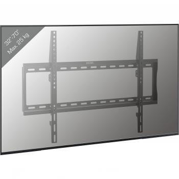 VCM Staffa TV Muro 25 kg Nero