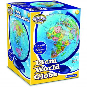 14cm World Globe