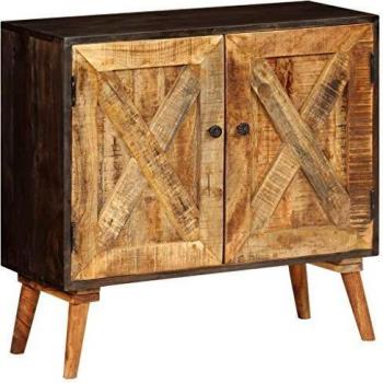 VidaXL Sideboard 85x30x75 cm Solid Mango Wood