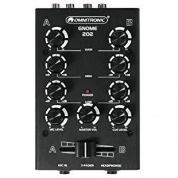 Omnitronic Gnome E-202 2-channel DJ mixer