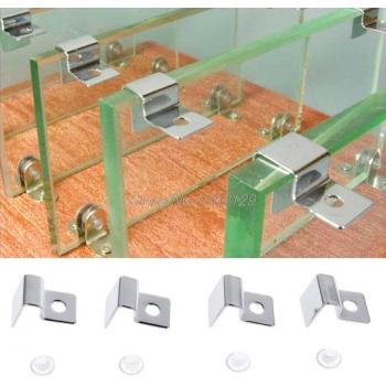 4er Set Edelstahl Halter für Aquarien