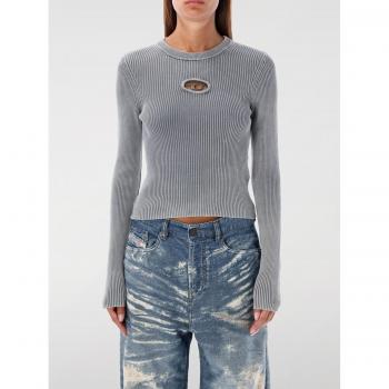 DIESEL Women's Gray Sleeveless Top