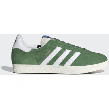 Men's Green Gazelle Perforated Sneakers – US 9