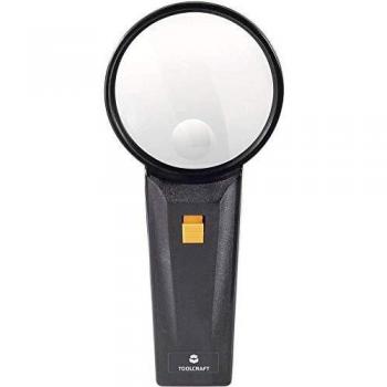 LED Handheld Magnifier 2x/4x with 75mm Lens