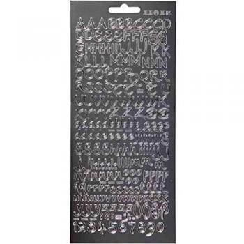 Set di Stickers Argento 10x23