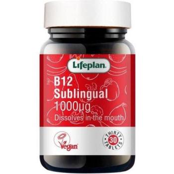 Vitamina B12 1000mcg sub-lingual – 30 comprimidos – Lifeplan