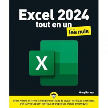 Excel 2024 pour les nuls : tout en un