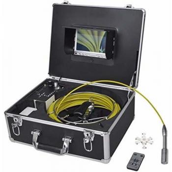 VidaXL Pipe Inspection Camera 30 m, DVR‑Integrated Control Panel