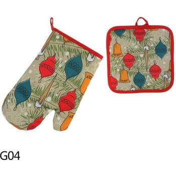 Tapis isolant pour barbecue Santa Claus