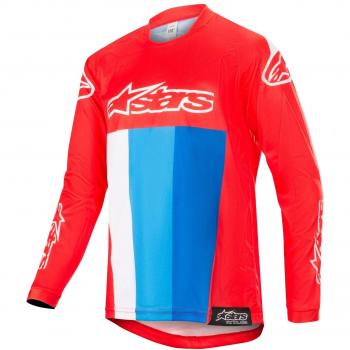 Kids Rennjersey Alpinestars Rot XL