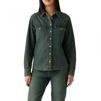 Camisa Vaquera Mujer Levi's Manga Larga Azul
