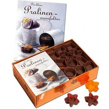 Die kleine Pralinenmanufaktur. Buch und 30 Silikonförmchen in Geschenkbox. (Buch plus)