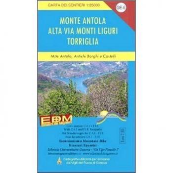 GE 6 Monte Antola, Torriglia, alta via dei monti liguri 1:25.000