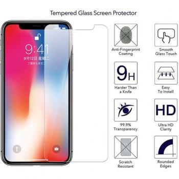 Protector de Pantalla HD 9H 0.2mm para iPhone 5/5s/SE/5C/6/6S Plus