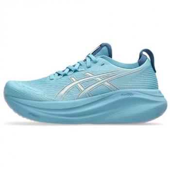 Tênis ASICS Nimbus 27 Azul Pálido Feminino – Tamanho 40,5