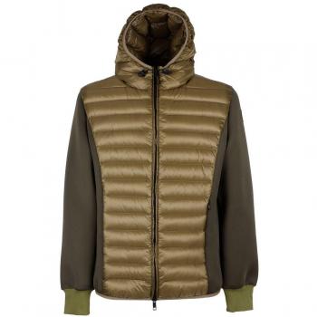Centogrammi Army Nylon Down Jacket Green Male Size L