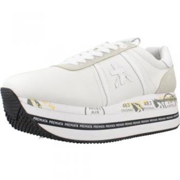 Premiata Baskets Femme Beige