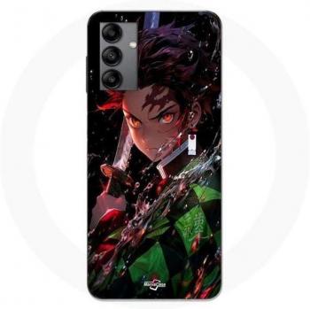 Custodia per Samsung Galaxy A04s Demon Slayer Tanjiro Kamado
