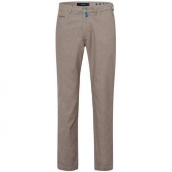 Pierre Cardin Chino-Lyon Tapered – Herrenhose grau (Plaza Taupe), 33 Größe, Länge 32