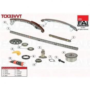 FAI AutoParts Timing Chain Kit TCK33VVT