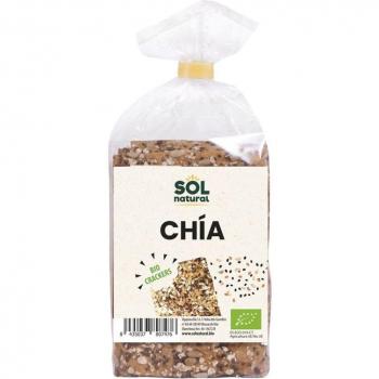 Cracker con Semillas de Chía Bio Sol Natural 200 g
