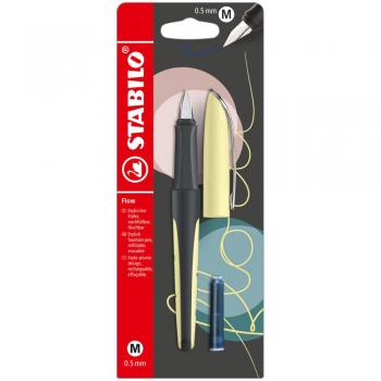 STABILO Flow Vulpen Pastel Geel