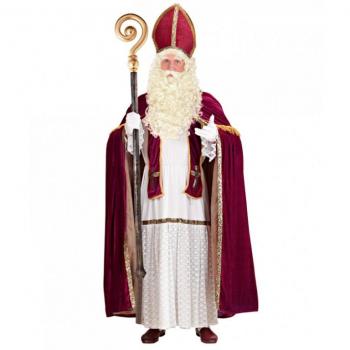 Weihnachtsmann Bischof Kostüm für Herren Gr. S-XXL