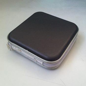 Organizador de CD/DVD Portátil con 40 Uds y Bolsa Dura