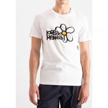 Loreak Mendian T-Shirt Margarita Hombre Blanco