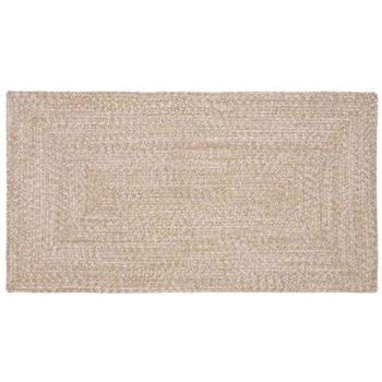 Bande de jute lavable 200 × 100 cm – design moderne, couleur claire