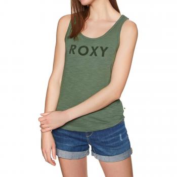 T-shirt Roxy Red Lines A Screen Tee Femme, Duck Green, FR : M