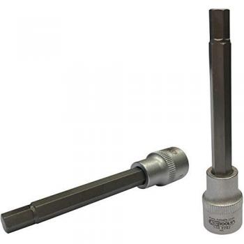 Douille KS Tools 3/8' 6 pans creux, 7 mm, 92 mm