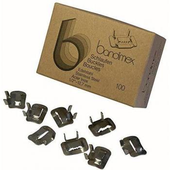 Bandimex Accessori Collana Metallo 1/2 V2A 100 pezzi
