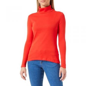 S.Oliver Langarm-T-Shirt mit Struktur