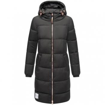 MARIKOO Damen-Stepp-Parka – warme Kapuze, Herbst/Winter