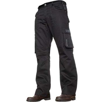 Enzo Black 30S Men’s Cargo Denim Leggings