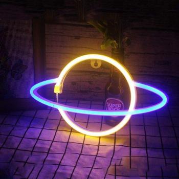 Neon Planet Wall Light