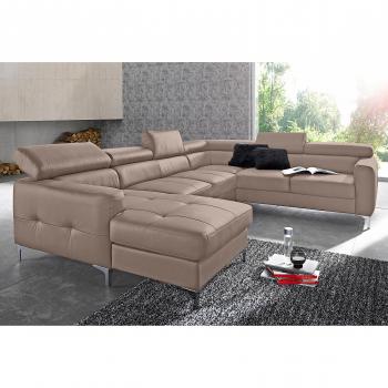 COTTA Polstermöbel Sammy, Wohnlandschaft mit Hocker
