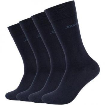 JOOP! Socken 4er Set, Premium Essentials, blau