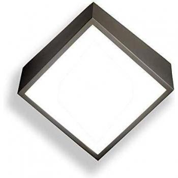 Quadratische Mini Wandleuchte 2x5W G9 LED Silber IP44