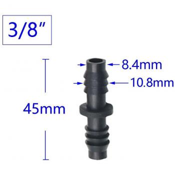3/8 to 1/4 Garden Hose Tee Connector