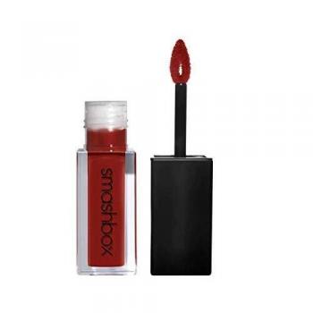 Smashbox – Immer-On Flüssiger Lippenstift & Lipgloss, Liquid F, 4 ml (Feuchtigkeitsspendend)