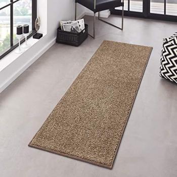 Unisex Velours Velvet Mat, Beige, 80×200 cm